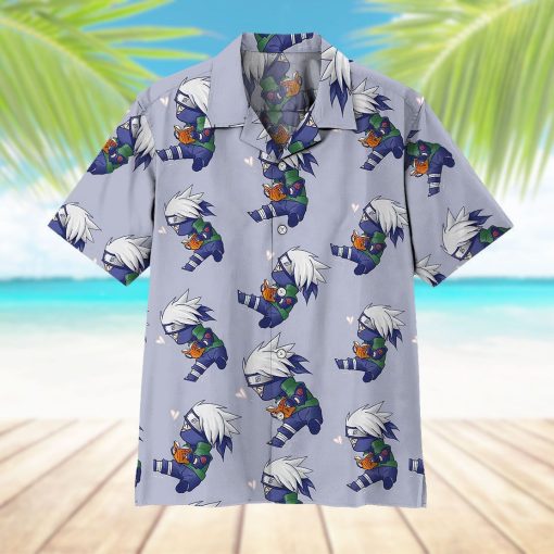 9Heritages 3D Anime Naruto Kakashi Hawaii Shirt