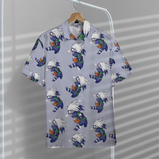 9Heritages 3D Anime Naruto Kakashi Hawaii Shirt