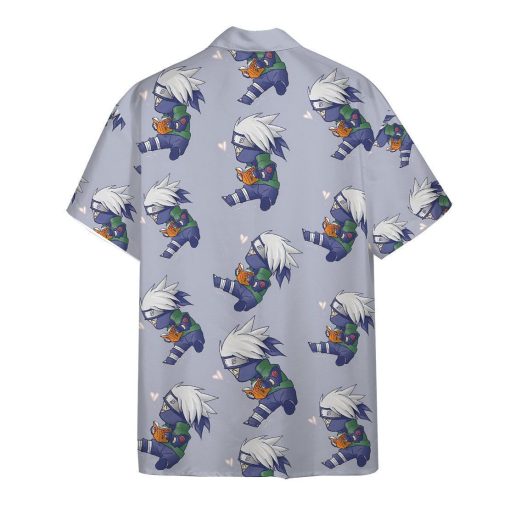 9Heritages 3D Anime Naruto Kakashi Hawaii Shirt