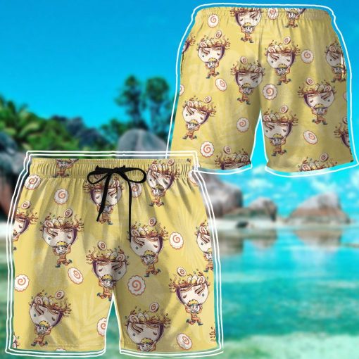 9Heritages 3D Anime Naruto Ramen Hawaii Shirt