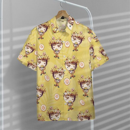 9Heritages 3D Anime Naruto Ramen Hawaii Shirt