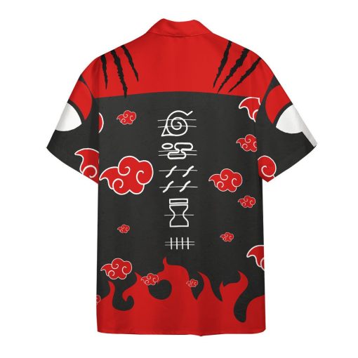 9Heritages 3D Anime Naruto Shippuden Modern Akatsuki Custom Hawaii Shirt