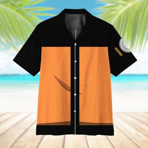 9Heritages 3D Anime Naruto Shippuden Uzumaki Naruto Custom Hawaii Shirt