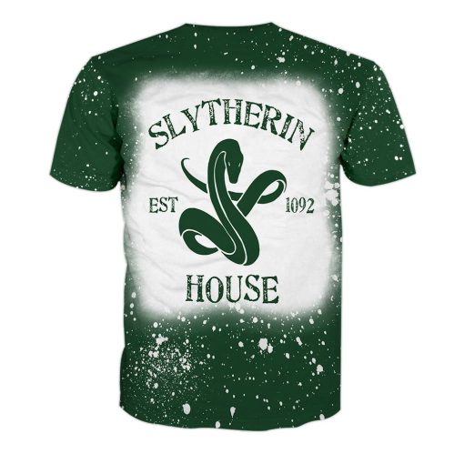 9Heritages 3D H.P Slytherin House Of The Cunning Tshirt