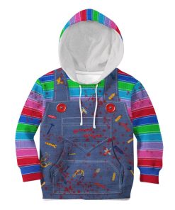 9Heritages 3D Chucky Childs Play Custom Kid Hoodie