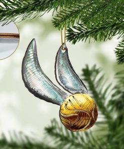 9Heritages 3D The Snitch H.P Custom Ornament