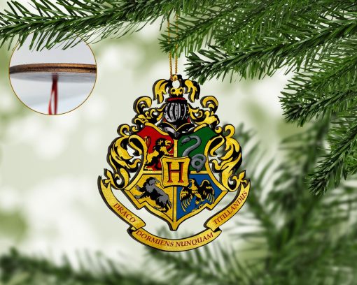 9Heritages 3D H.P Hogwarts House Custom Ornament