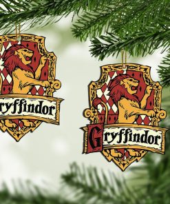 9Heritages 3D H.P Gryffindor House Custom Ornament