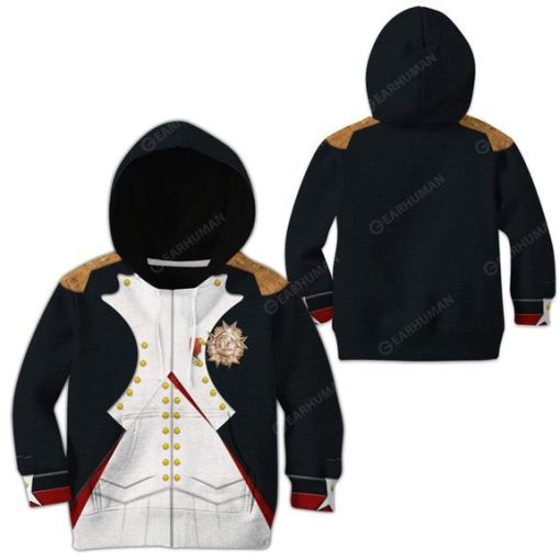 9Heritages Hoodie Kid Custom Napoleon Bonaparte Apparel