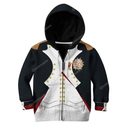 9Heritages Hoodie Kid Custom Napoleon Bonaparte Apparel