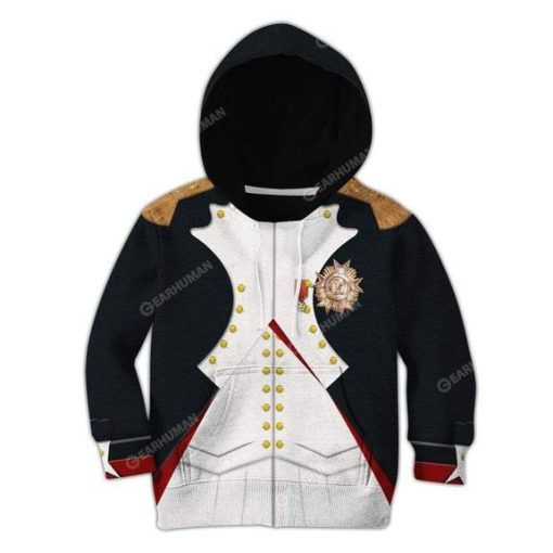 9Heritages Hoodie Kid Custom Napoleon Bonaparte Apparel