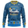 9Heritages 3D H.P Would Rather Be At Hogwarts Ugly Christmas Custom Ugly Sweater