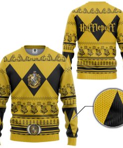 9Heritages 3D H.P Hufflepuff House Custom Ugly Christmas Sweater