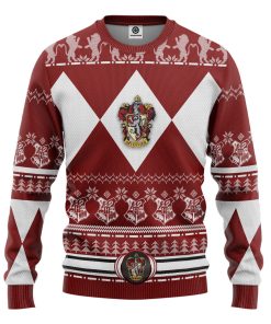 9Heritages 3D H.P Gryffindor House Custom Ugly Christmas Sweater