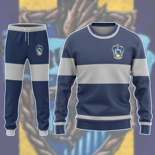 9Heritages 3D H.P Ravenclaw Quidditch Custom Ugly Sweater