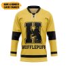 9Heritages 3D H.P Hufflepuff House Custom Name Custom Number Hockey Jersey