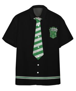 9Heritages 3D H.P Slytherin Custom Hawaiian Shirt