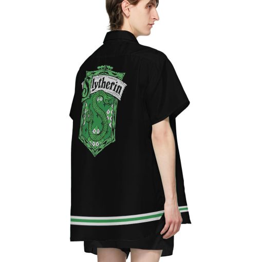 9Heritages 3D H.P Slytherin Custom Hawaiian Shirt