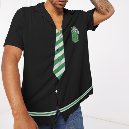 9Heritages 3D H.P Slytherin Custom Hawaiian Shirt