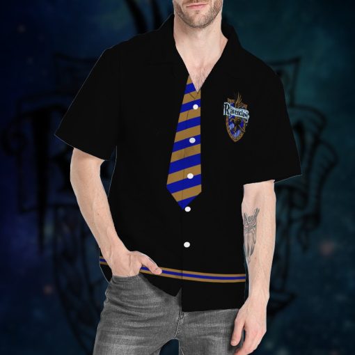 9Heritages 3D H.P Ravenclaw Custom Hawaiian Shirt