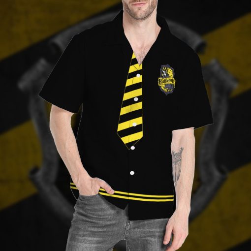 9Heritages 3D H.P Hufflepuff Custom Hawaiian Shirt