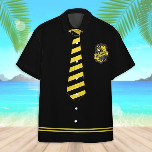 9Heritages 3D H.P Hufflepuff Custom Hawaiian Shirt