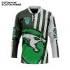 9Heritages 3D H.P Slytherin Serpent Quidditch Team Custom Name Custom Number Hockey Jersey