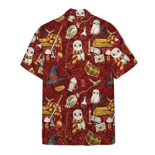 9Heritages 3D H.P Gryffindor Custom Hawaii Shirt