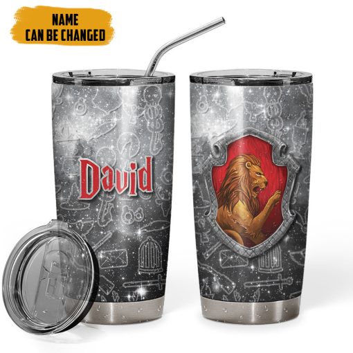 9Heritages 3D H.P The Gryffindor Custom Name Tumbler