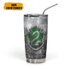 9Heritages 3D H.P The Slytherin Custom Name Tumbler