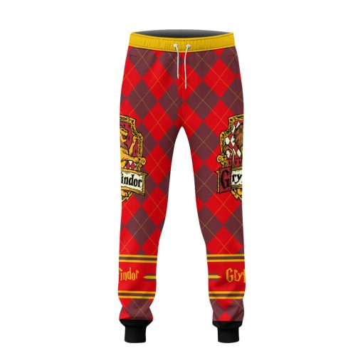 9Heritages 3D H.P Gryffindor Custom Sweatpants