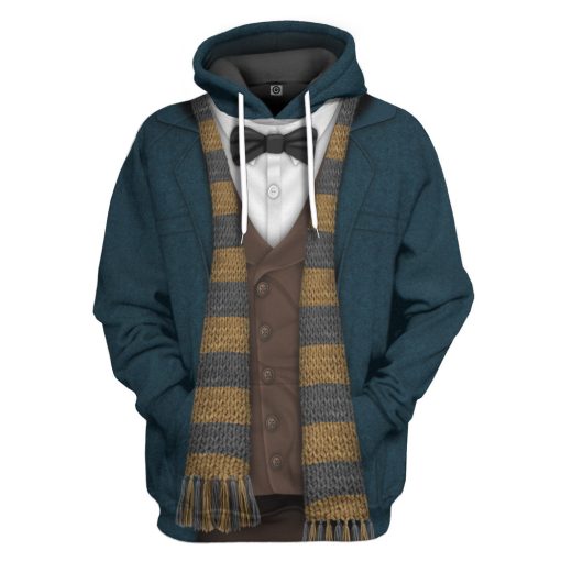 9Heritages 3D Fantastic Beast Newt Cosplay Custom Tshirt Hoodie Apparel