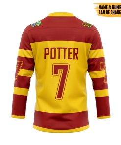 9Heritages 3D H.P Hogwarts Gryffindor Custom Name Custom Number Hockey Jersey