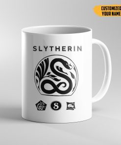 9Heritages 3D H.P Slytherin Custom Name Mug