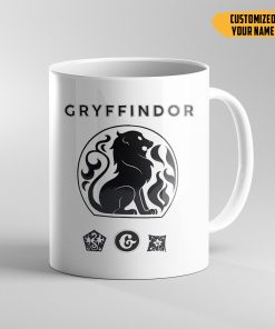 9Heritages 3D H.P Gryffindor Custom Name Mug