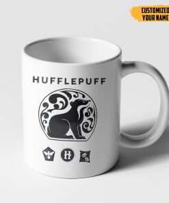 9Heritages 3D H.P Hufflepuff Custom Name Mug