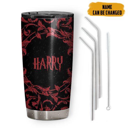 9Heritages 3D H.P Brave Like A Gryffindor Custom Name Tumbler