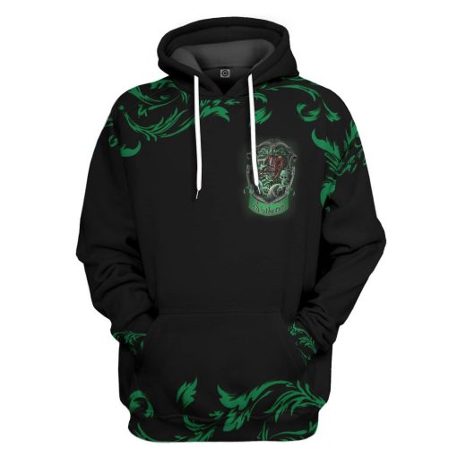 9Heritages 3D H.P Brave Like A Slytherin Custom Hoodie Tshirt Apparel