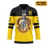 9Heritages 3D H.P H For Hufflepuff Custom Name Custom Number Jersey