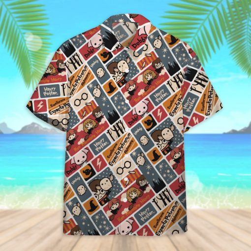 9Heritages 3D H.P Cute Chibi Characters Custom Hawaiian Shirt