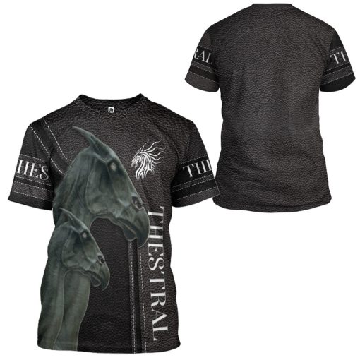 9Heritages 3D H.P Thestral Custom Tshirt Hoodie Apparel