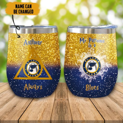 9Heritages 3D H.P NHL St. Louis Blues Custom Name Tumbler