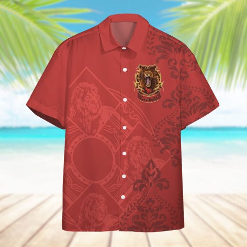 9Heritages 3D H.P Gryffindor Summer Vibe Custom Hawaiian Shirt