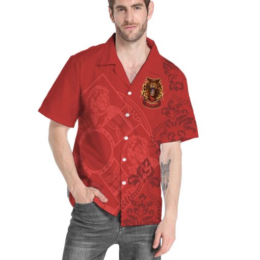 9Heritages 3D H.P Gryffindor Summer Vibe Custom Hawaiian Shirt