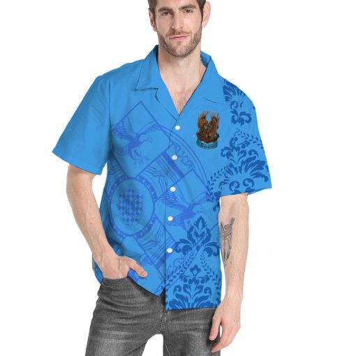 9Heritages 3D H.P Ravenclaw Summer Vibe Custom Hawaiian Shirt