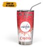 9Heritages 3D H.P NHL Washington Capitals Custom Name Tumbler