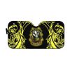 9Heritages 3D H.P Brave Like A Hufflepuff Custom Sunshade