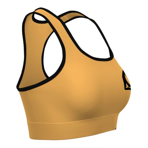 9Heritages 3D Naruto Yellow Custom Sport Bra