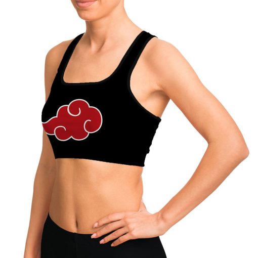 9Heritages 3D Naruto Hokage Akatsuki Custom Sport Bra