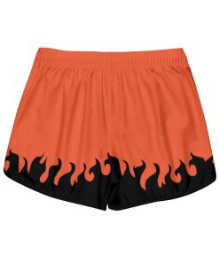 9Heritages 3D Naruto Hokage Uzumaki Custom Women Shorts